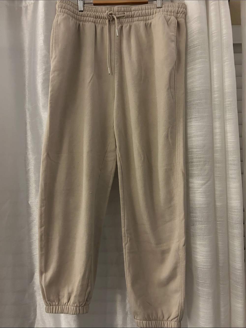 H&M Beige Women's Drawstring Joggers